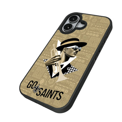 New Orleans Saints Deco Bump Phone Case for Apple iPhone