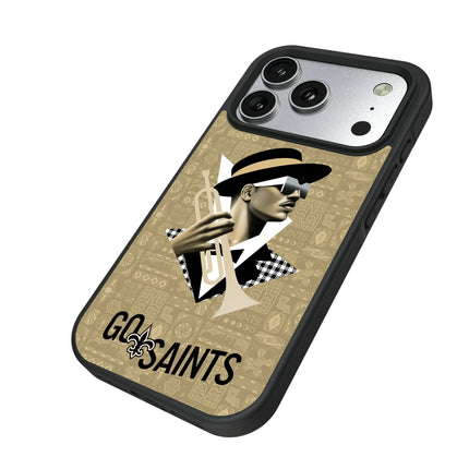 New Orleans Saints Deco Bump Phone Case for Apple iPhone
