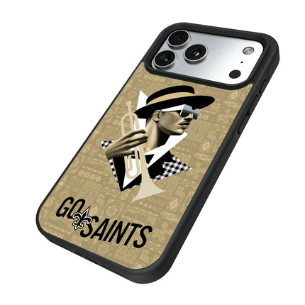 New Orleans Saints Deco Bump Phone Case for Apple iPhone