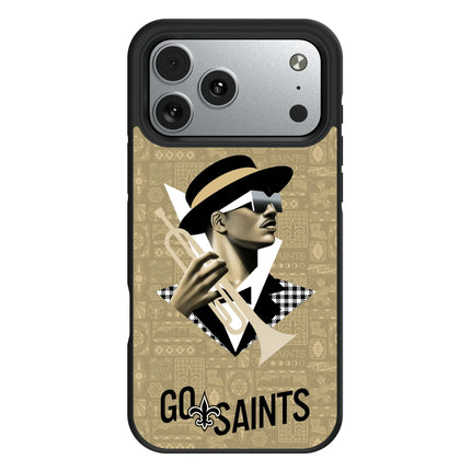 New Orleans Saints Deco Bump Phone Case for Apple iPhone