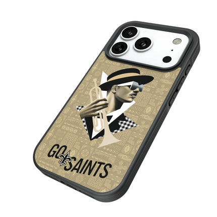 New Orleans Saints Deco Bump Phone Case for Apple iPhone