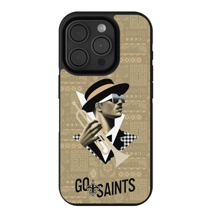 New Orleans Saints Deco Bump Phone Case for Apple iPhone