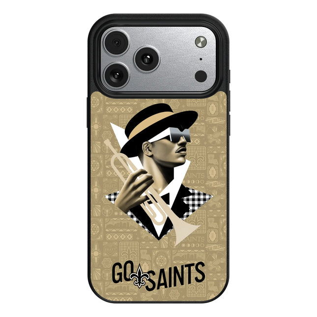 New Orleans Saints Deco MagSafe Compatible Phone Case for Apple iPhone