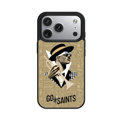 New Orleans Saints Deco MagSafe Compatible Phone Case for Apple iPhone