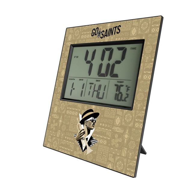 New Orleans Saints Deco Wall Clock
