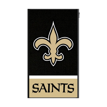 New Orleans Saints Endzone Solid 5000mAh Flat Powerbank