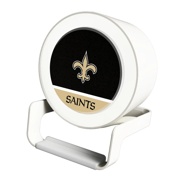 New Orleans Saints Endzone Solid Night Light Charger and Bluetooth Speaker
