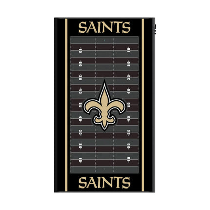 New Orleans Saints Field 5000mAh Flat Powerbank