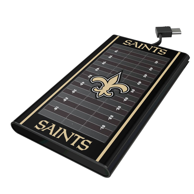 New Orleans Saints Field 5000mAh Flat Powerbank