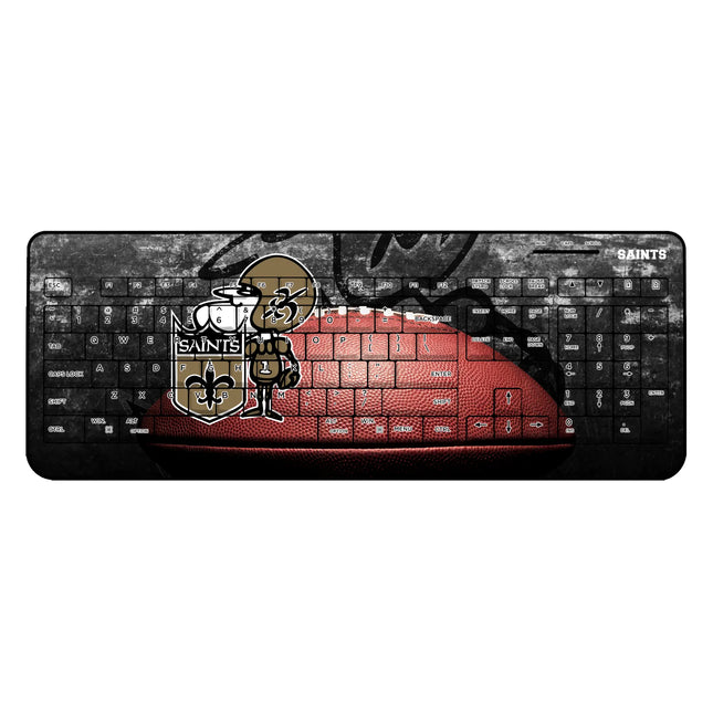 New Orleans Saints Historic Collection Legendary Wireless USB Keyboard