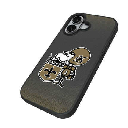 New Orleans Saints Historic Collection Linen Bump Phone Case for Apple iPhone