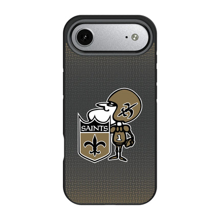 New Orleans Saints Historic Collection Linen Bump Phone Case for Apple iPhone