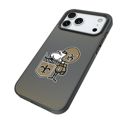 New Orleans Saints Historic Collection Linen Bump Phone Case for Apple iPhone