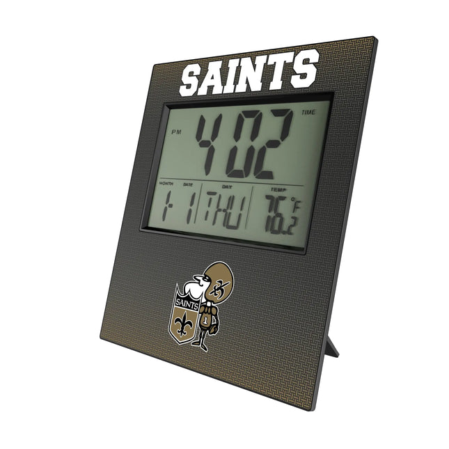 New Orleans Saints Historic Collection Linen Wall Clock