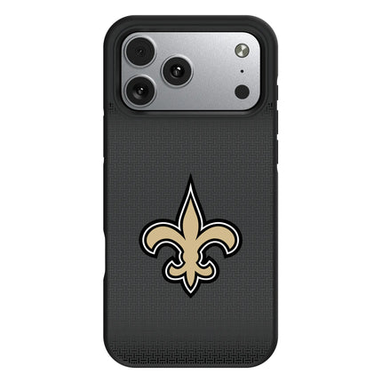 New Orleans Saints Linen Bump Phone Case for Apple iPhone