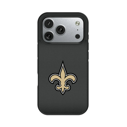 New Orleans Saints Linen Bump Phone Case for Apple iPhone