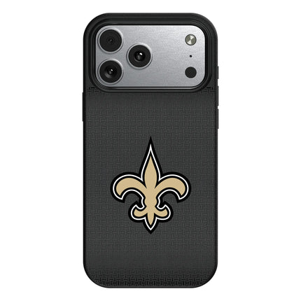 New Orleans Saints Linen MagSafe Compatible Phone Case for Apple iPhone