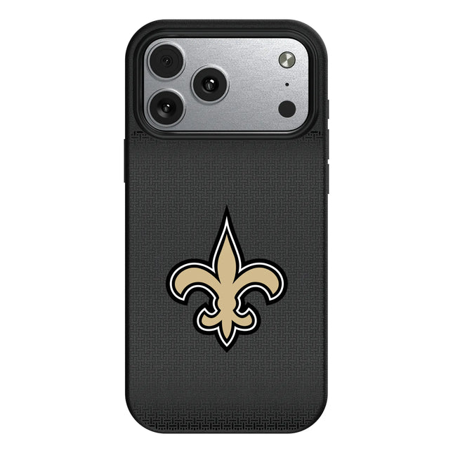 New Orleans Saints Linen MagSafe Compatible Phone Case for Apple iPhone