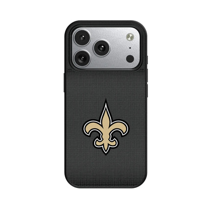 New Orleans Saints Linen MagSafe Compatible Phone Case for Apple iPhone