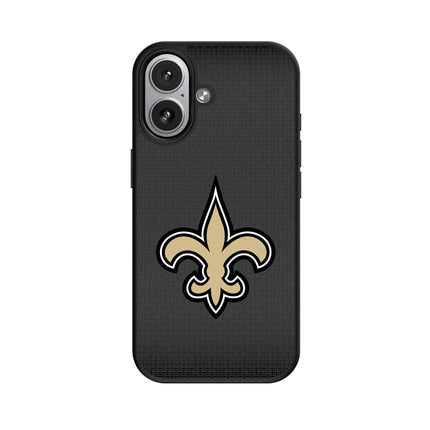 New Orleans Saints Linen MagSafe Compatible Phone Case for Apple iPhone