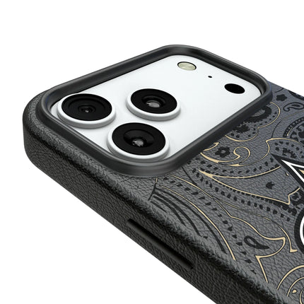 New Orleans Saints Paisley MagSafe Compatible Phone Case for Apple iPhone