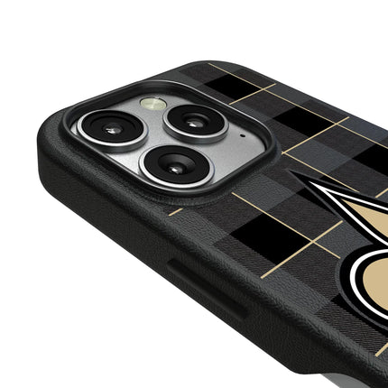 New Orleans Saints Plaid MagSafe Compatible Phone Case for Apple iPhone