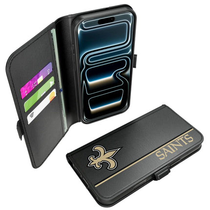 New Orleans Saints Sidebar Folio 2.0 Case for Apple iPhone