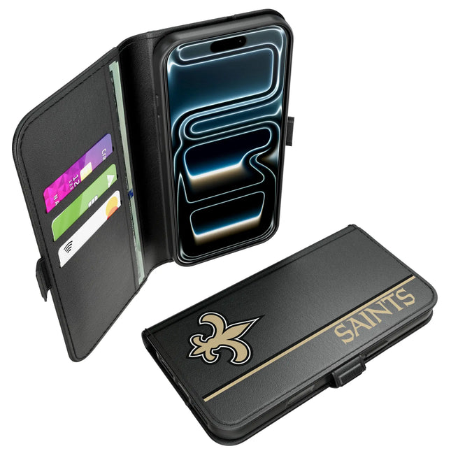 New Orleans Saints Sidebar Folio 2.0 Case for Apple iPhone
