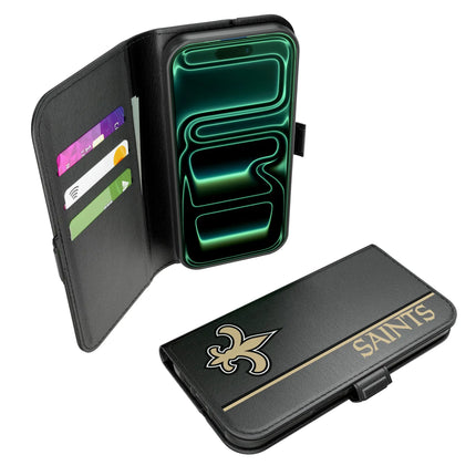 New Orleans Saints Sidebar Folio 2.0 Case for Apple iPhone