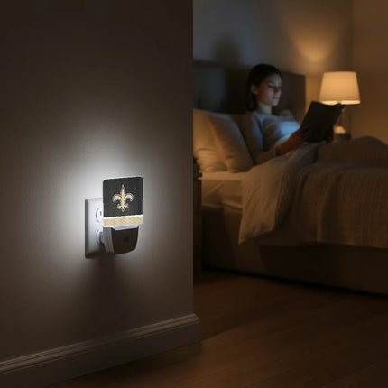 New Orleans Saints Stripe Night Light 2-Pack
