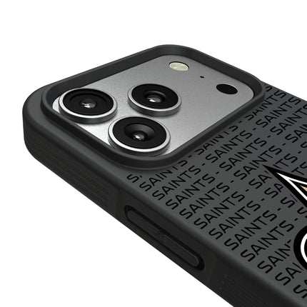 New Orleans Saints Text Backdrop Bump Phone Case for Apple iPhone
