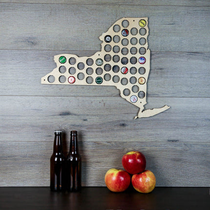 New York Beer Cap Map
