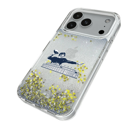 New York Giants 1960-1966 Historic Collection Linen Glitter Phone Case for Apple iPhone