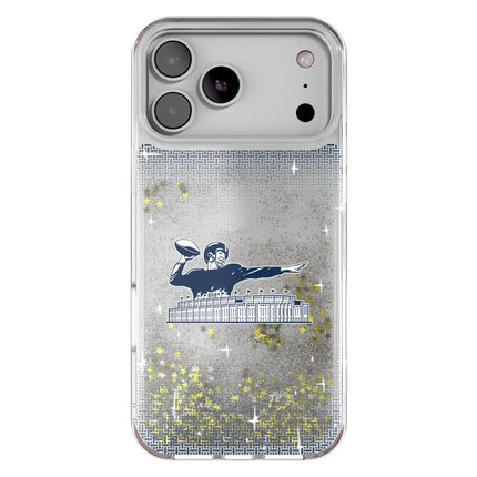 New York Giants 1960-1966 Historic Collection Linen Glitter Phone Case for Apple iPhone
