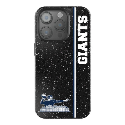 New York Giants 1960-1966 Historic Collection Sidebar Black Bling Phone Case for Apple iPhone