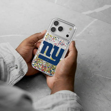 New York Giants Confetti Glitter Phone Case for Apple iPhone