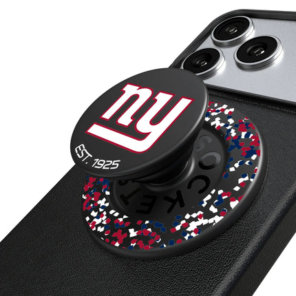 New York Giants Confetti PopSockets Magnetic Phone Grip and Stand