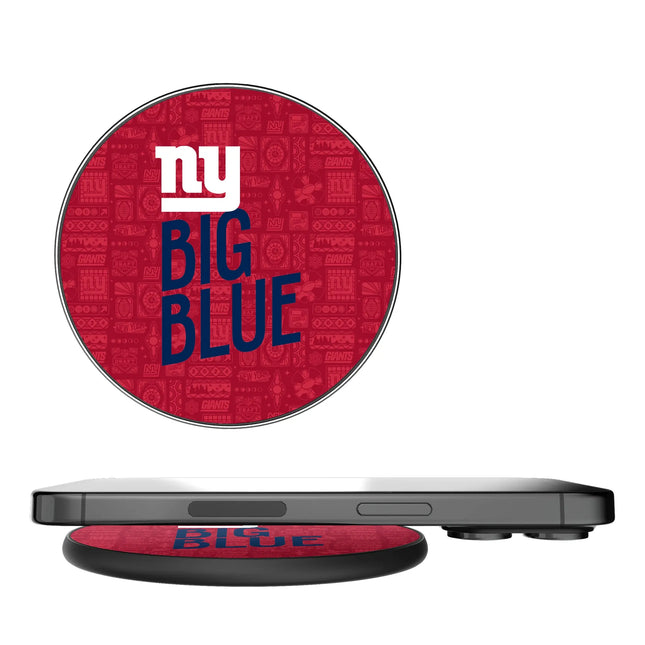 New York Giants Deco 15-Watt Wireless Charger