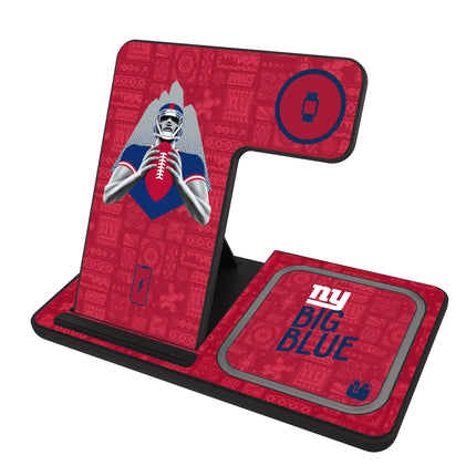 New York Giants Deco 3 in 1 Charging Station