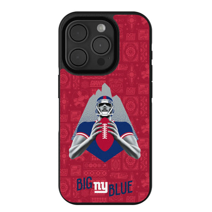 New York Giants Deco Bump Phone Case for Apple iPhone