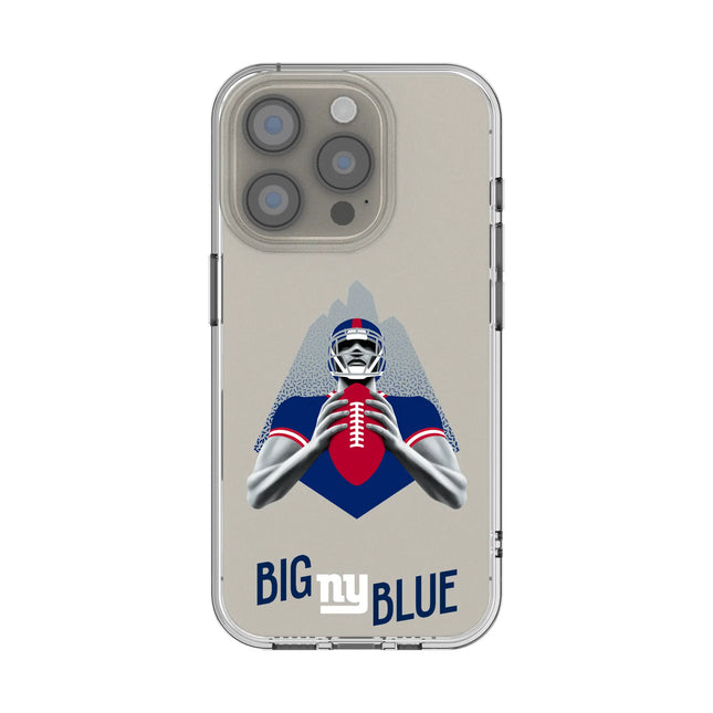New York Giants Deco Clear Phone Case for Apple iPhone
