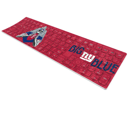 New York Giants Deco Curved Wireless Keyboard