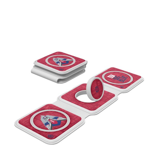 New York Giants Deco Foldable 3 in 1 Charger