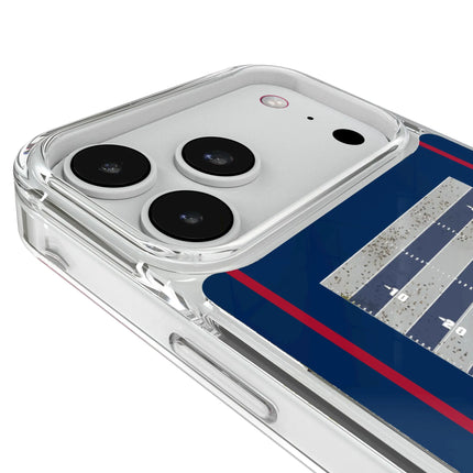 New York Giants Field Glitter Phone Case for Apple iPhone