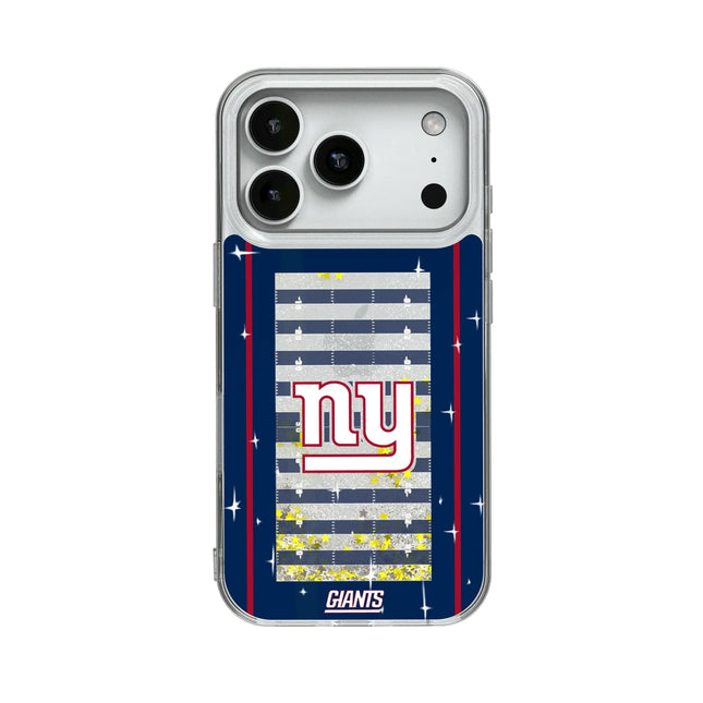 New York Giants Field Glitter Phone Case for Apple iPhone