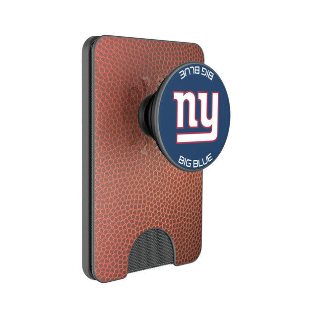 New York Giants Football PopSockets MagSafe-Compatible PopWallet+