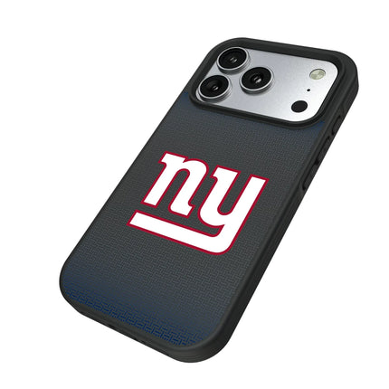 New York Giants Linen Bump Phone Case for Apple iPhone