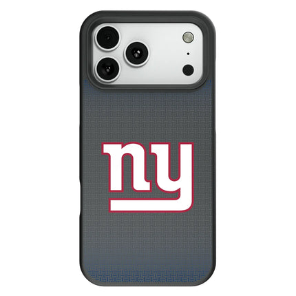 New York Giants Linen Bump Phone Case for Apple iPhone