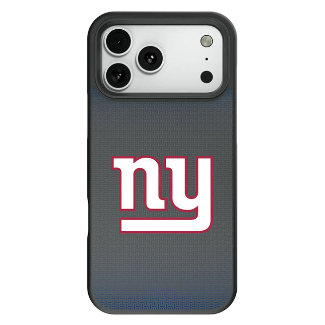 New York Giants Linen Bump Phone Case for Apple iPhone