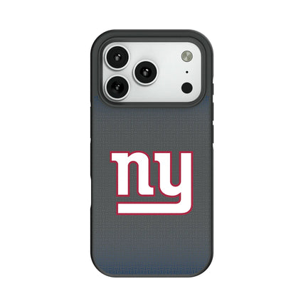 New York Giants Linen Bump Phone Case for Apple iPhone